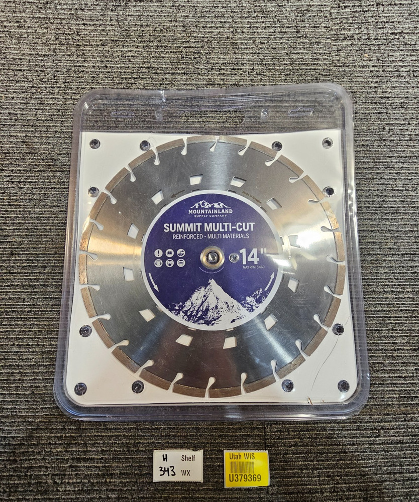 Mountainland 598410904 Summit Multi-Cut 14-inch Saw Blade Multi Materials
