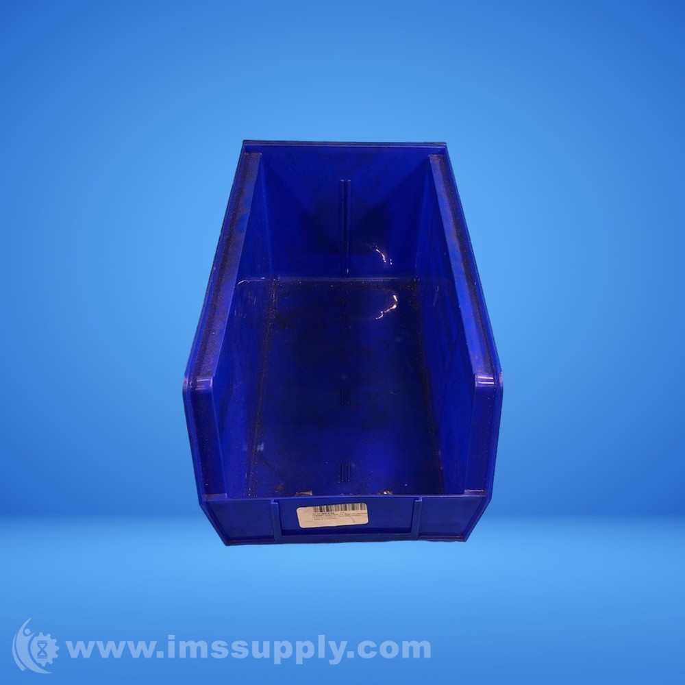 Uline S-12419 Blue Stackable Bin USIP