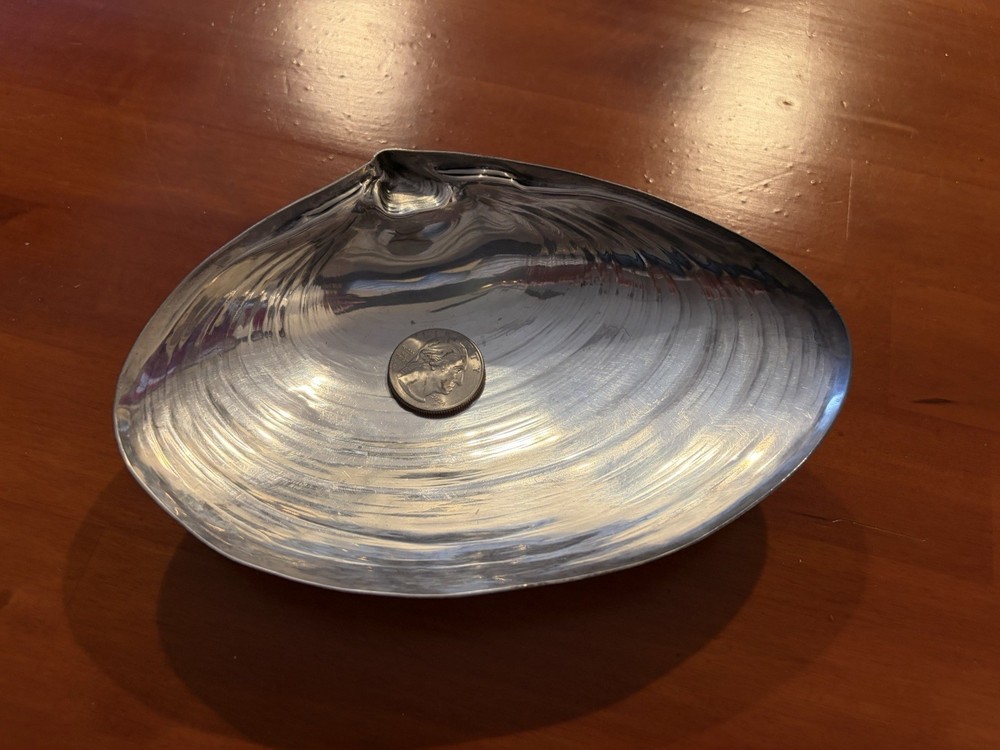 Wallace Sterling Silver (.925) Clam Shell Figural Bowl Model 393 Post-1940