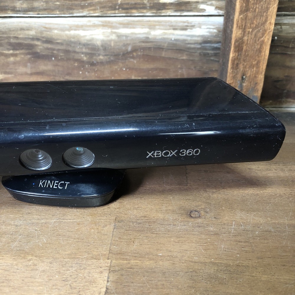 Genuine Microsoft XBOX 360 Kinect Sensor Bar Model 1414 Black Tested