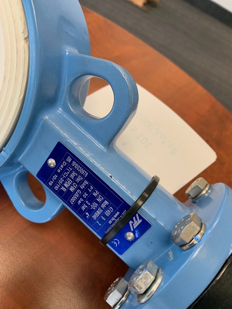 4" Valve TTV Double Eccentrich Double Flanged Butterfly Valve W/ Topworx switch
