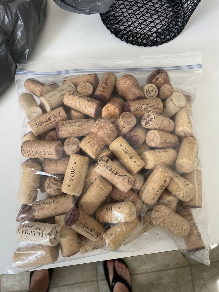 assorted wine corks
