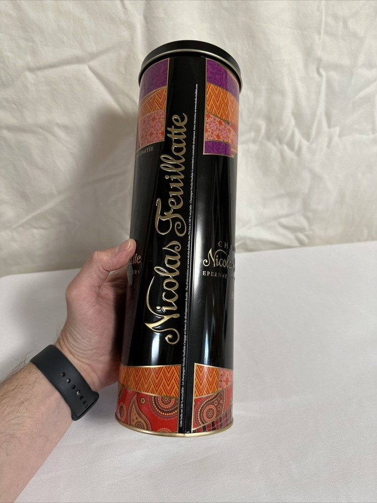 Nicolas Feuillatte Champagne Limited Edition Empty Tin Container