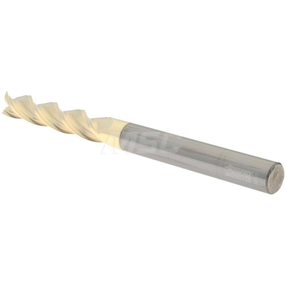 Accupro 1/2", 2-1/2" LOC, 1/2" Shank, 6" OAL, 3 Flute, Solid Carbide Square E...