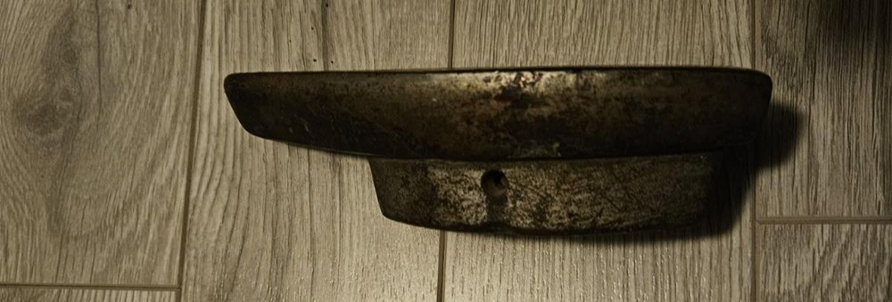 Antique Asbestos Sleeve Sad Iron Insert