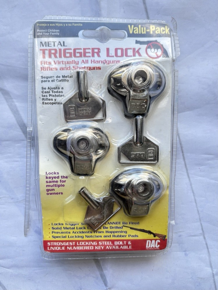 DAC Metal Trigger Lock (3) MTL-100