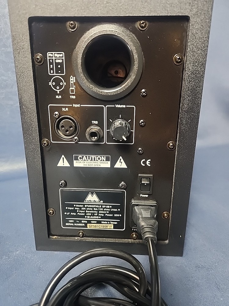 Avid M-Audio Studiophile SP-5B Active Studio Monitor Speaker – Tested & Working