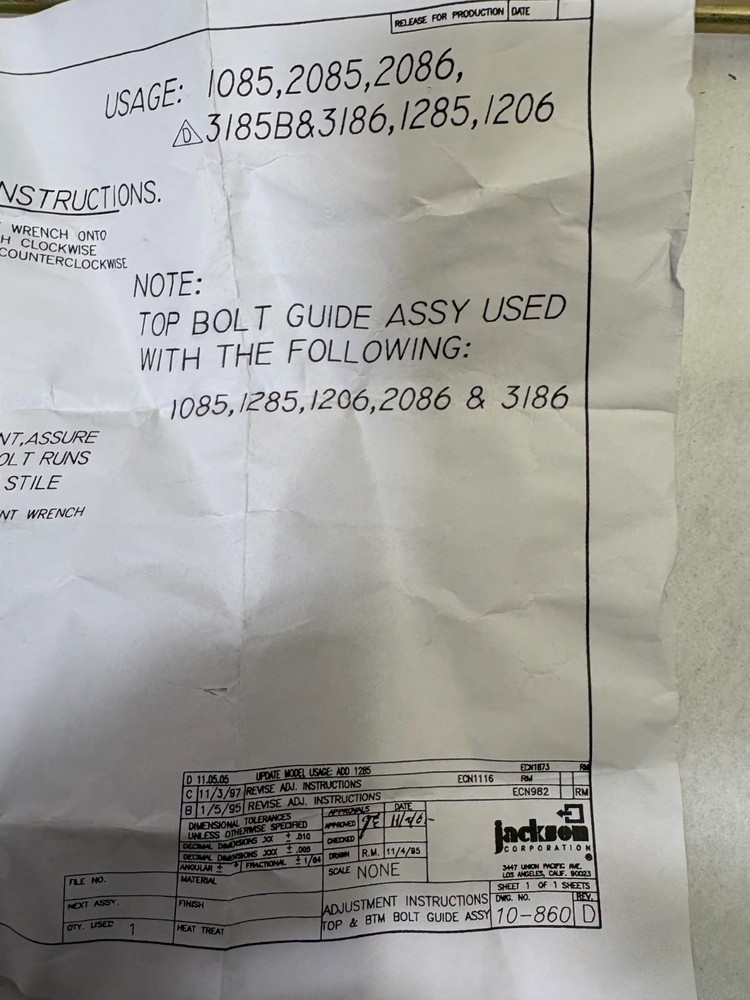 Jackson CVR Panic Rod (7'0) New