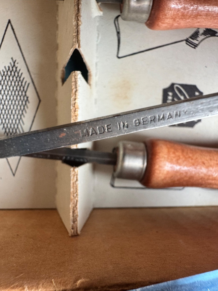 FRANK MITTERMEIER CHECKERING TOOLS SET + 2 DEM-BART C-1 AND S-1