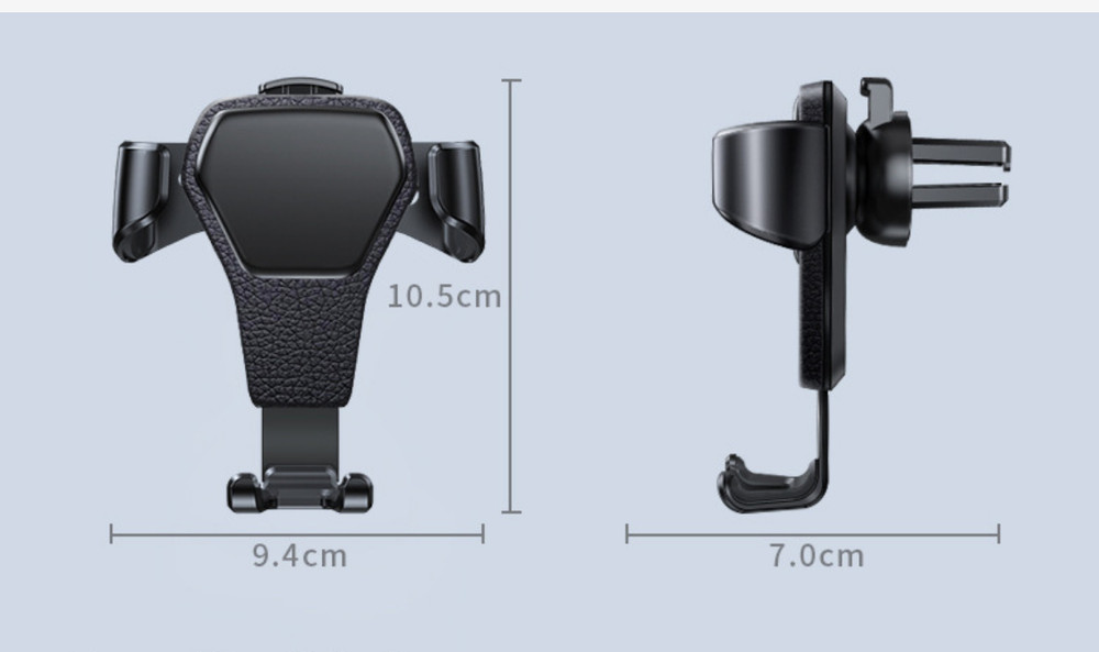 For Mobile Cell Phone Universal Gravity Car Holder Mount Air Vent Stand Cradle