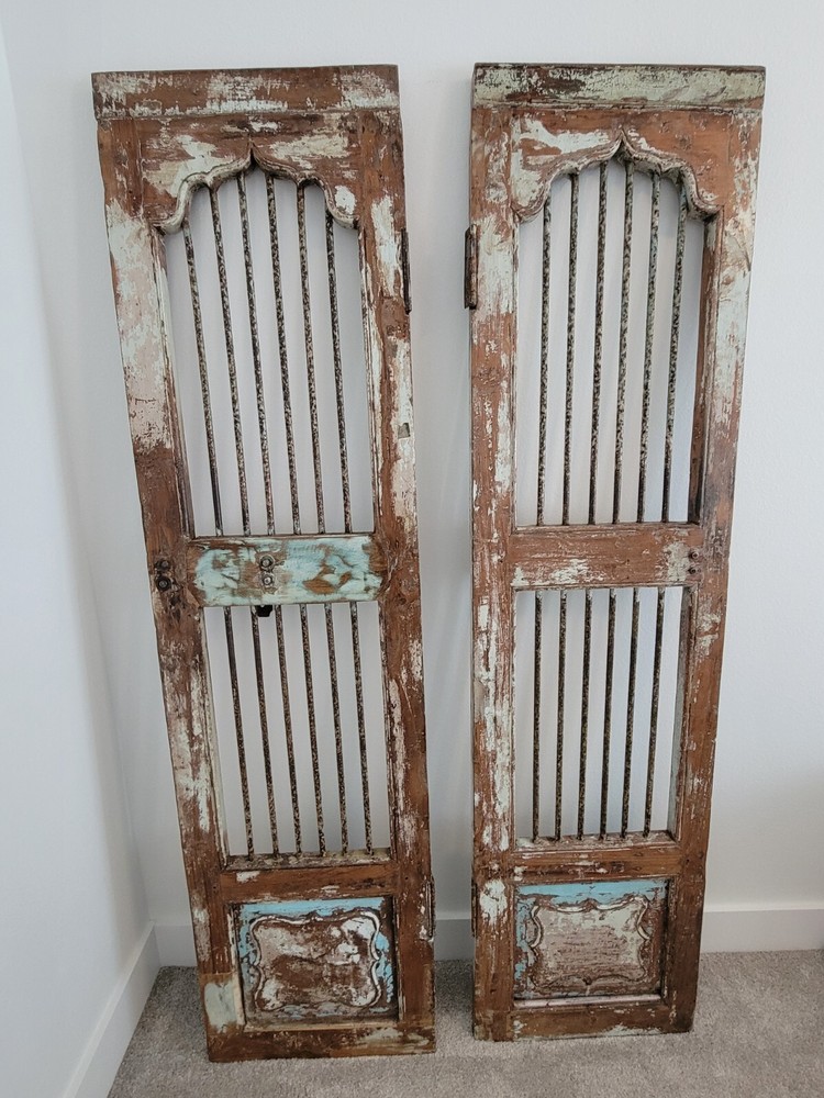Moroccan Rustic Farmhouse Doors, Pantry Doors, Rustic, Cottage 1800's