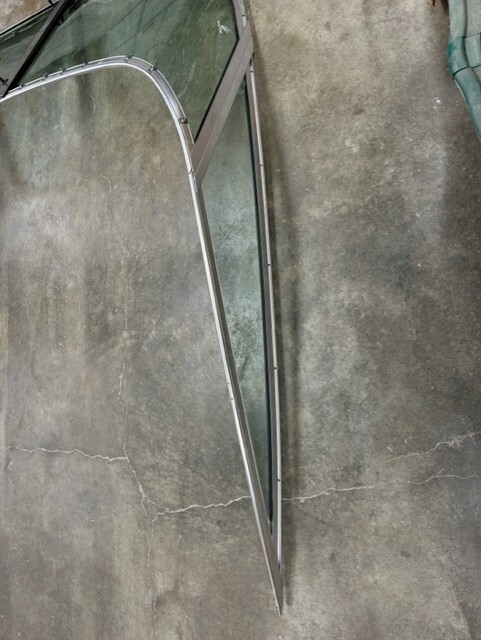 2000 caravelle ski boat 209 complete windshield