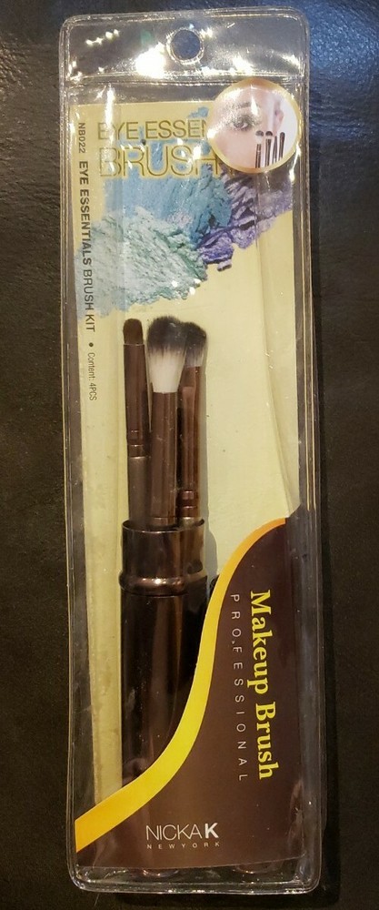 Makeup Brush Professional EYE ESSENTIALS Brush Kit (NickaK)