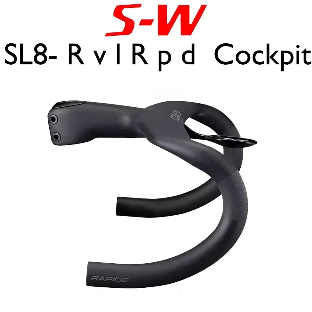 Full Internal Cable Routing Carbon Fiber Road Bicycle Integrated Handlebars
