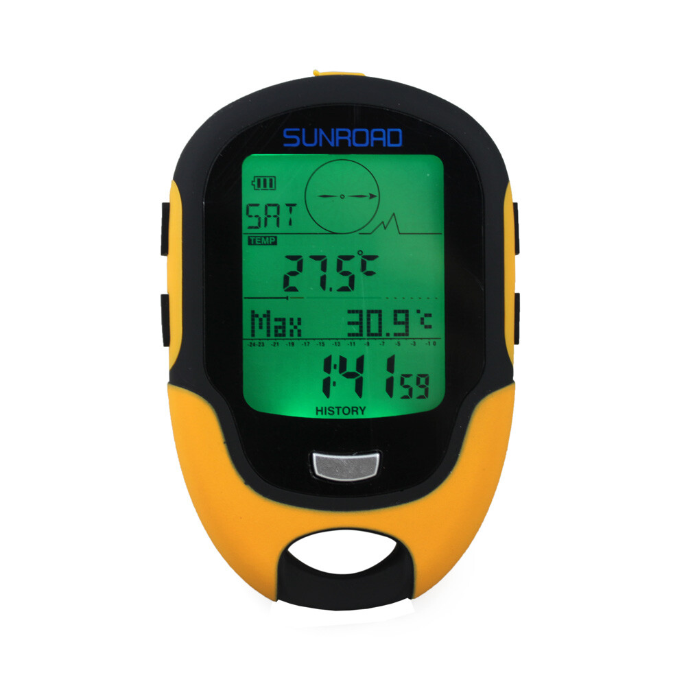 Digital LCD Weather Altimeter Barometer Compass Hygrometer Thermometer Tool