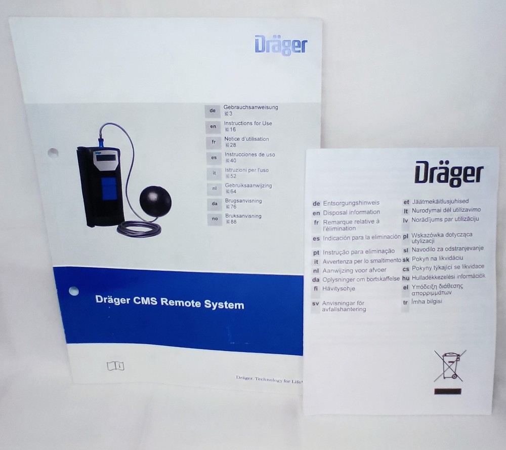 DRAGER - CMS - Permissible Gas Analyzer - 6405060