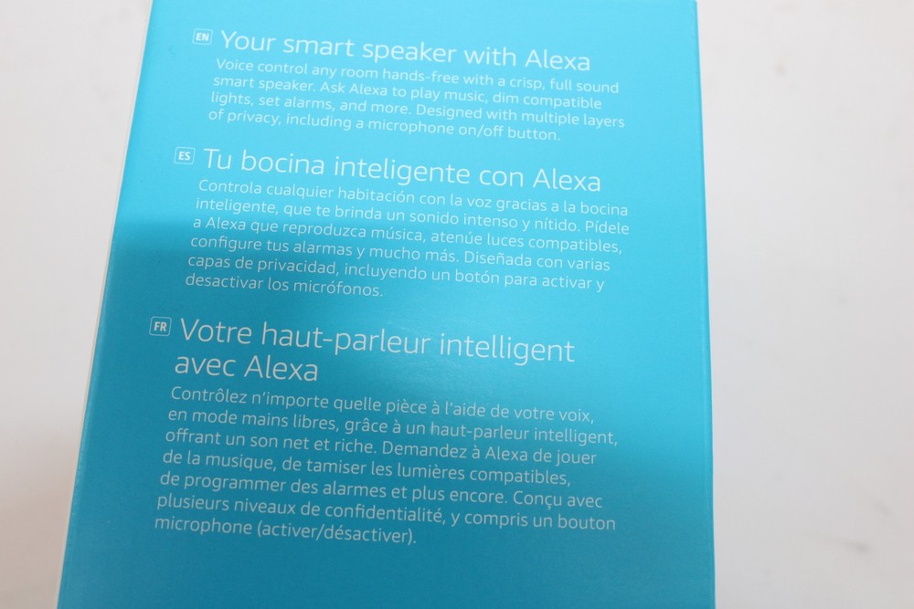 AMAZON ECHO POP SPEAKER ALEXA SMART SPEAKER