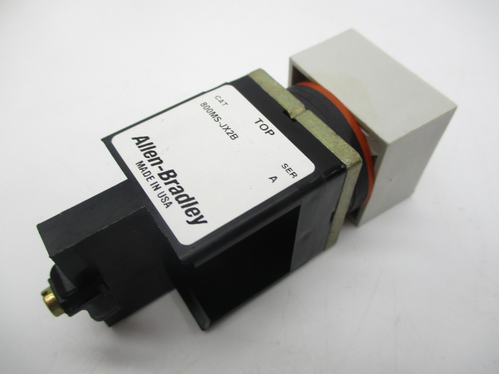 ALLEN BRADLEY 800MS-JX2B SER.A SELECTOR SWITCH NSMP