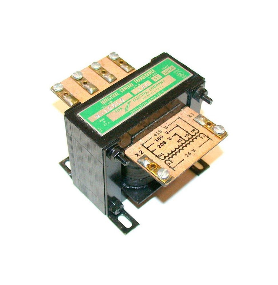 INDUSTRIAL CONTROL TRANSFORMER 100 VA MODEL 636-1161