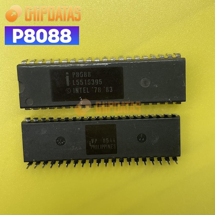 1PCS New Intel or AMD P8088 DIP-40 Microprocessor