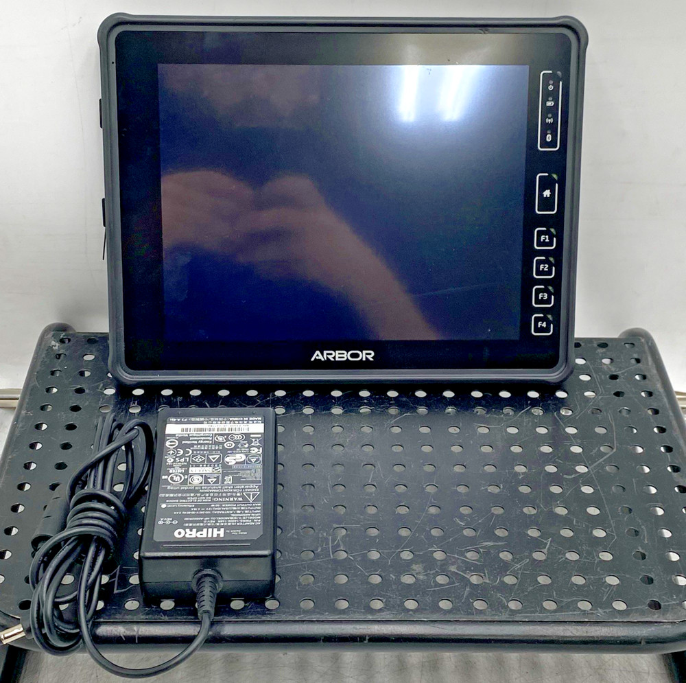 ARBOR Gladius G0975 Rugged Tablet PC TESTED - WITH AC ADAPTER
