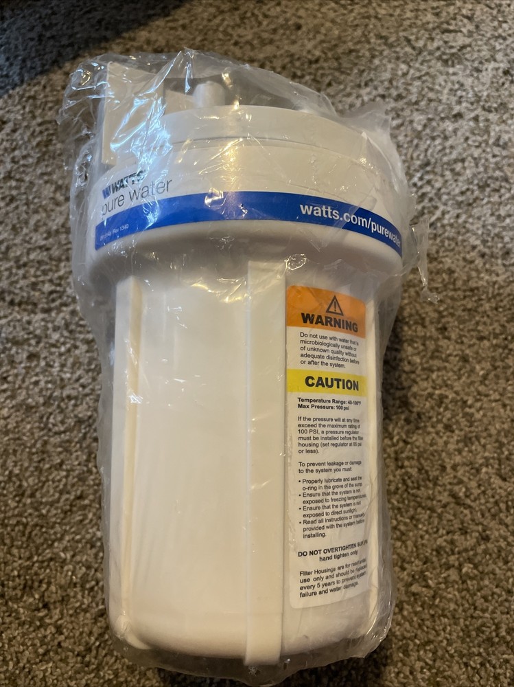 Watts White Housing/White Cap 1/2 In. Connection Ports PWHP512W