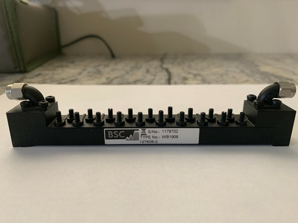 BSC Microwave Waveguide Diplexer Pole Filter WB1909 127608-2