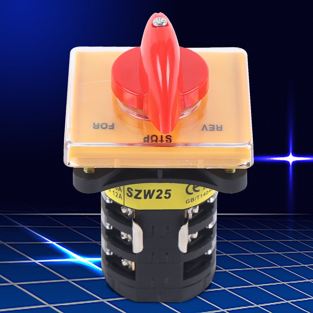 Three stage Switch Milling Manual Control Motor Switch Forward Reverse Machine