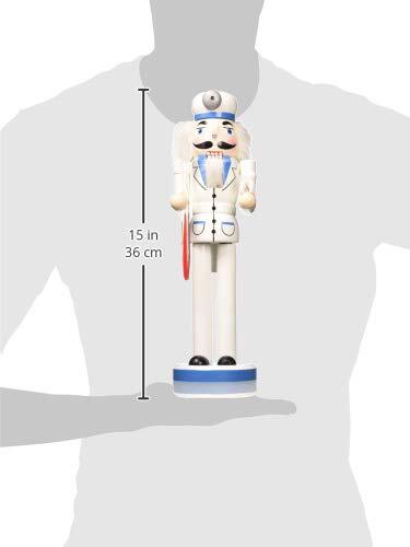 Santa's Workshop Dentist Nutcracker 14" Tall Blue/White