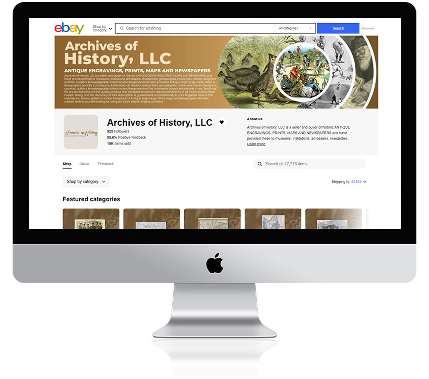 Minimal eBay store and listing HTML template, Logo, banner design