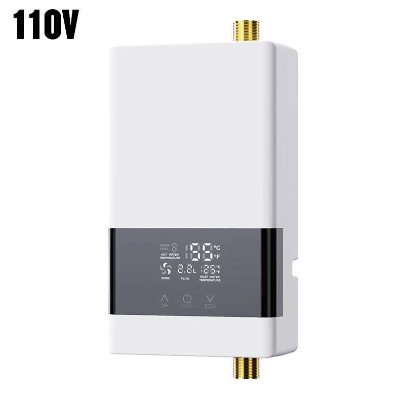 110V 220V Instant Water Heater Bathroom Wall Mounted Electric Water Heater New