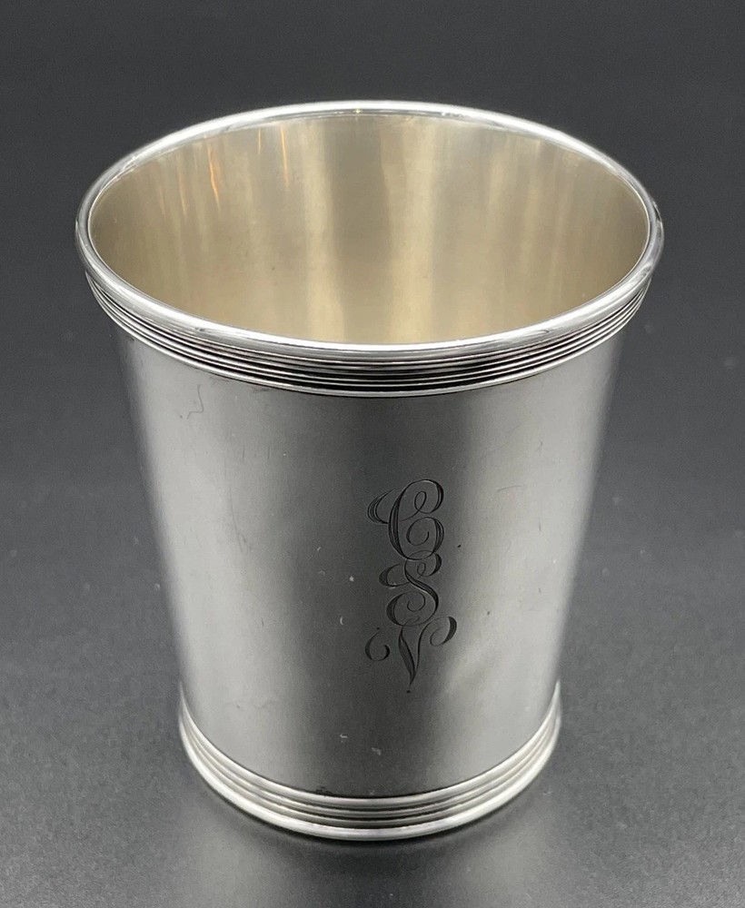 Trees Sterling Silver Mint Julep Cup 3 1/8”