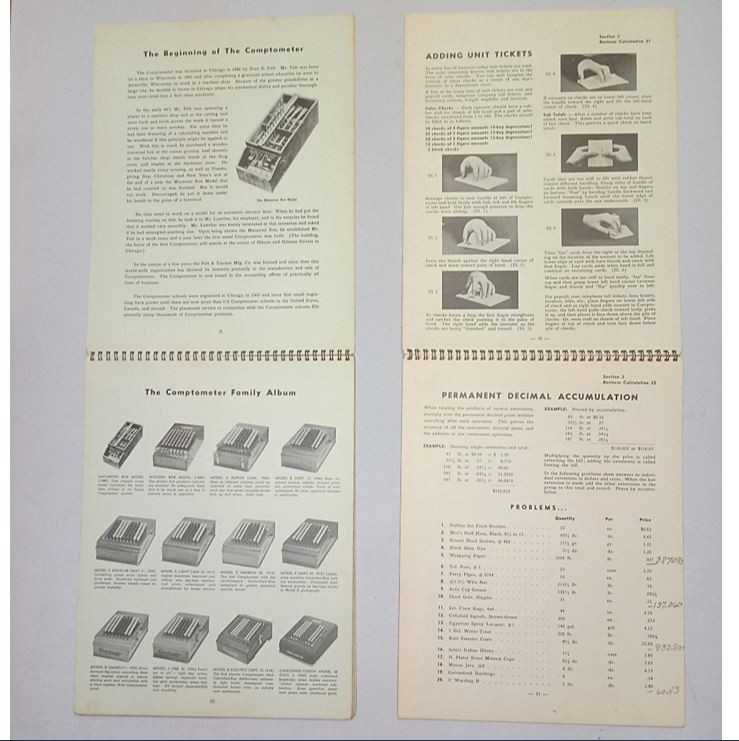 Antique Felt & Tarrant Comptometer (Mechanical Adding Machine / Calculator)