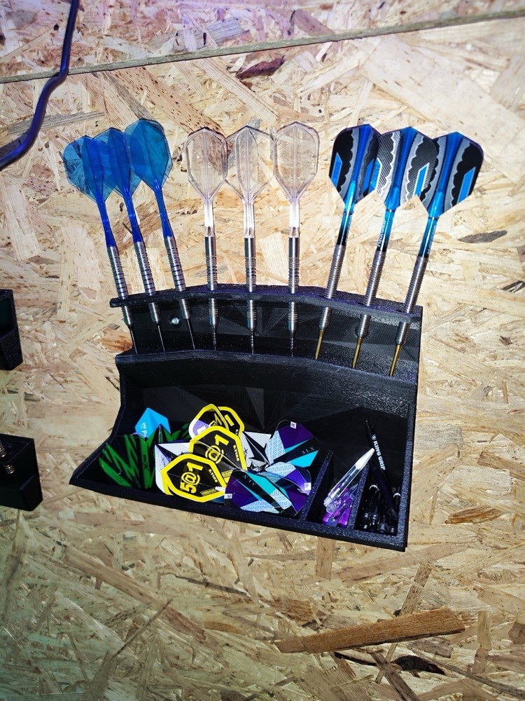 Dart mount / holder with extra storage