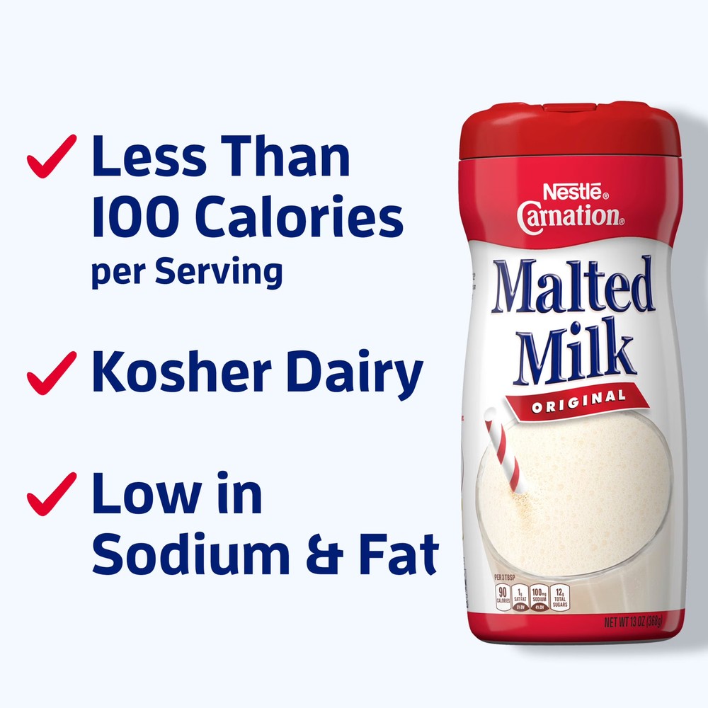 Original Malted Milk Powder Mix, 13 oz