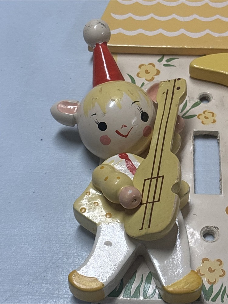 Two Vintage Light Switch Covers