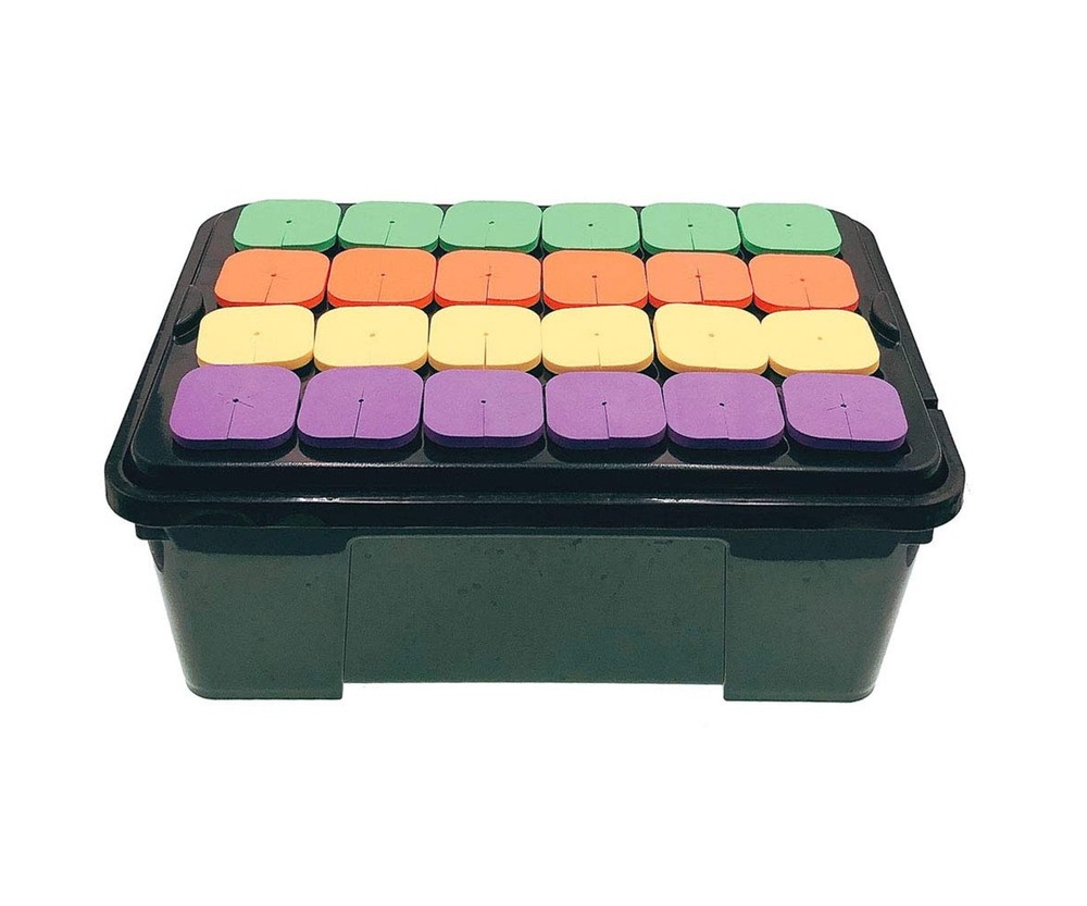 DWC Cloner Rooting Recirculating System 24 Site Cutting Clone and Seeding Roo...