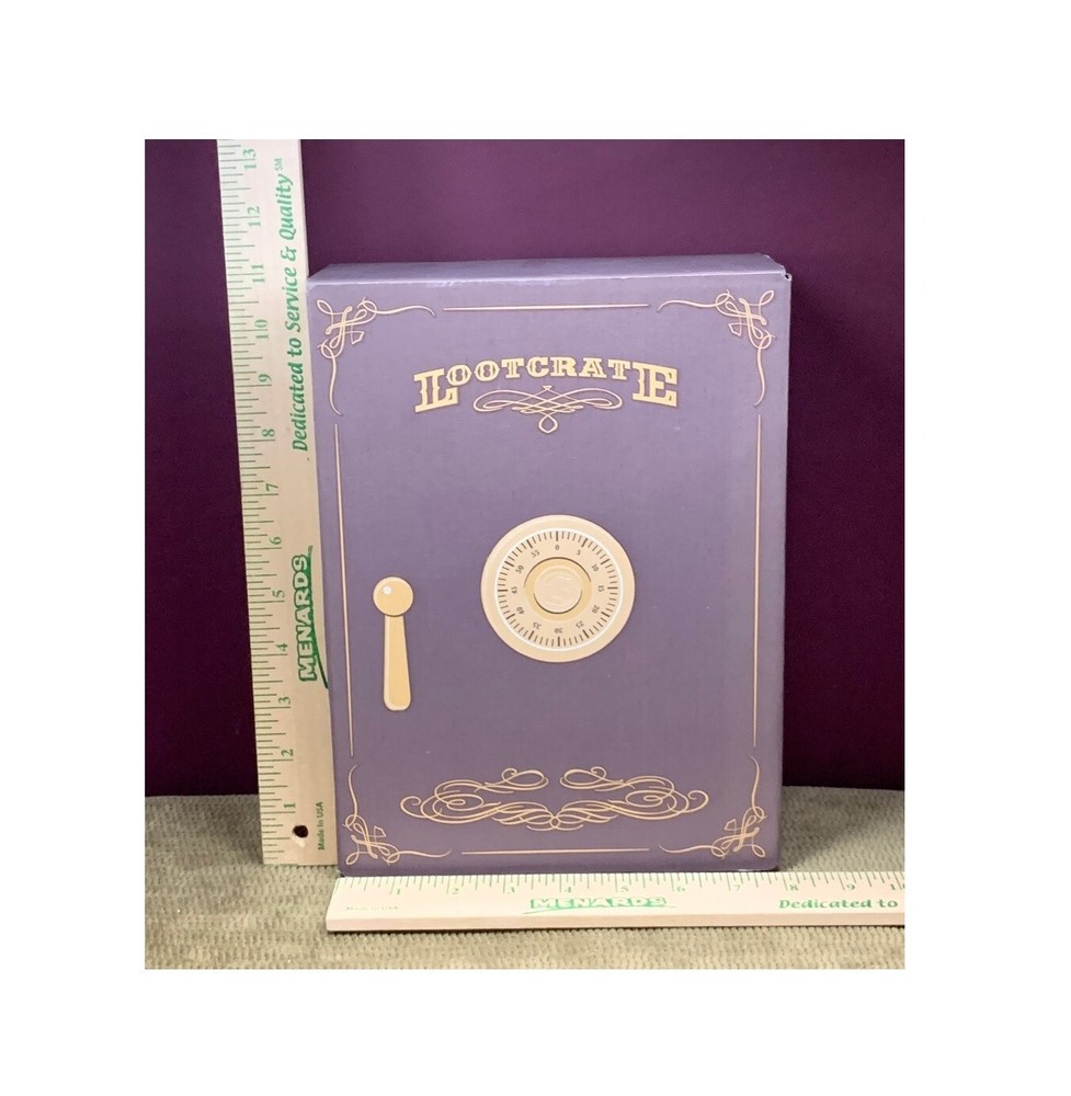 2013 LOOT CRATE "LOCK SAFE" EMPTY BOX ONLY