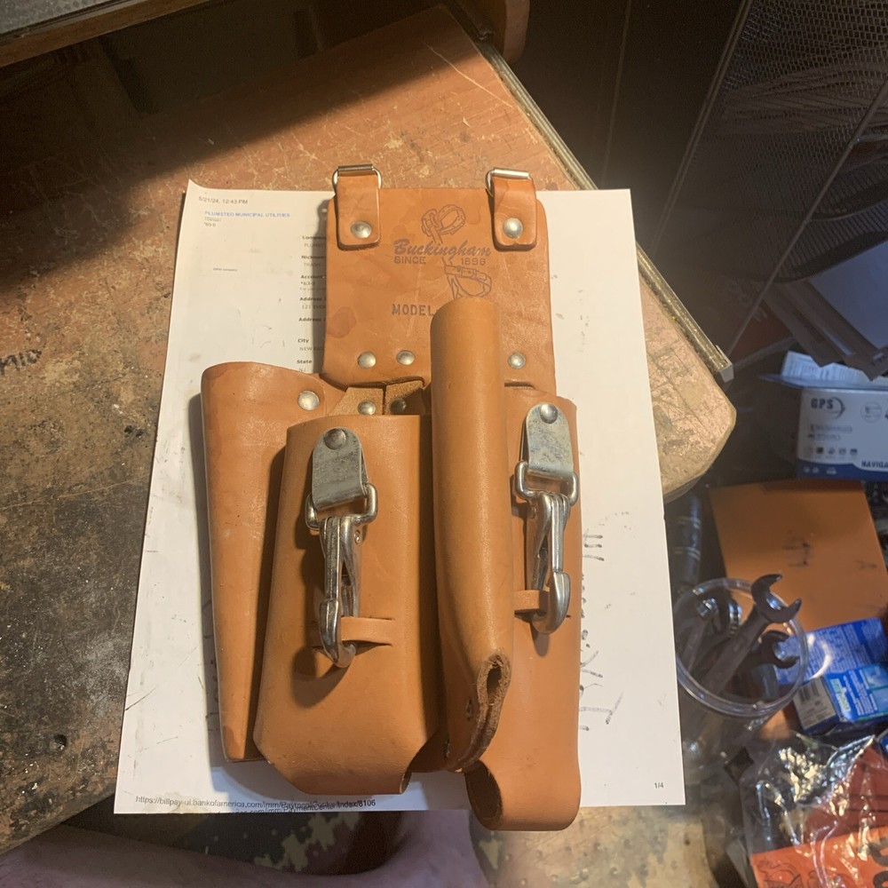 BUCKINGHAM 4 POCKET DOUBLE BACK HOLSTER - 826