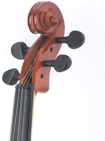 Mendini 16-Inch Varnish Solid Wood Viola w/ Case, Bow, Rosin, Bridge, Strings-