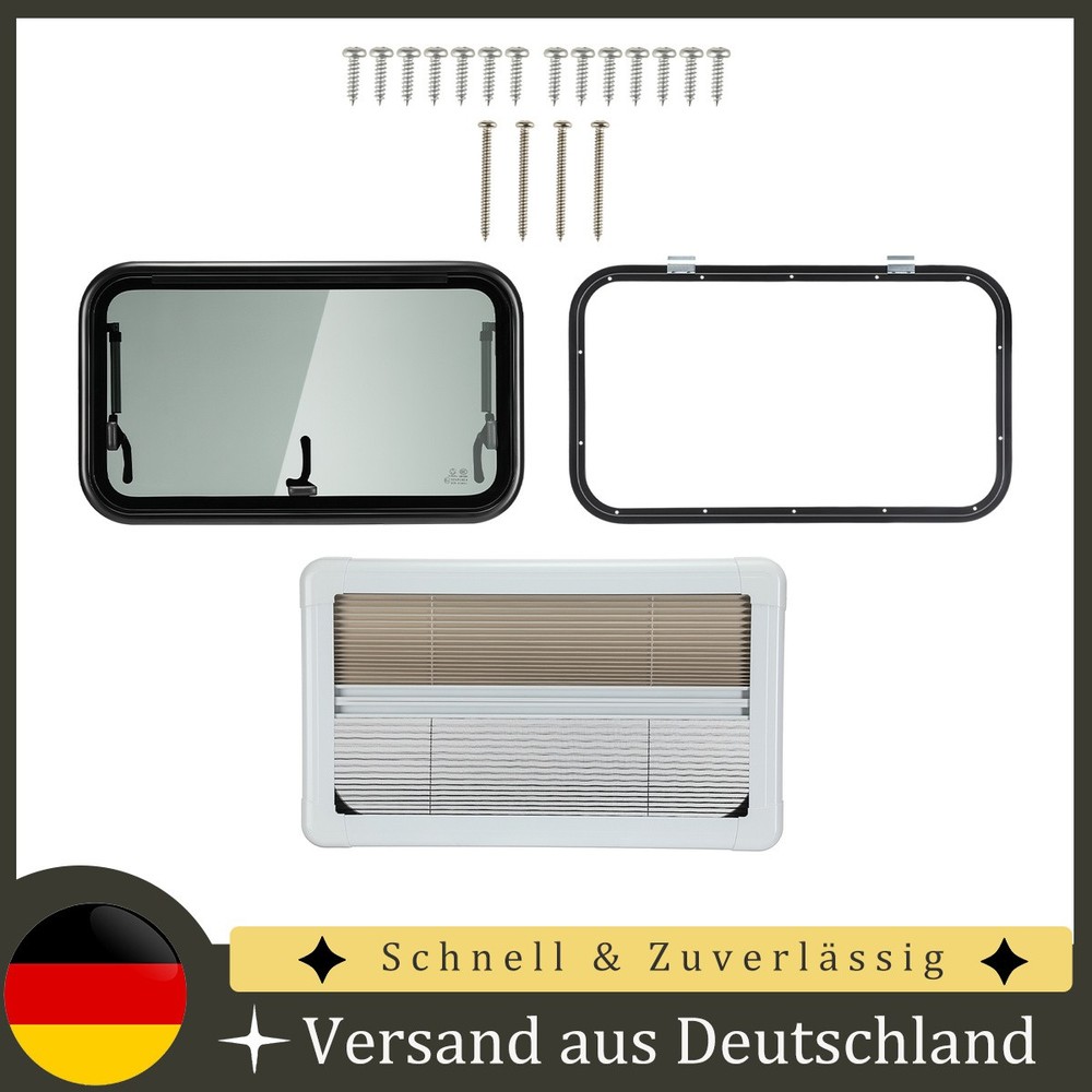 Caravan window side window pop out window 700*400mm with fly screen