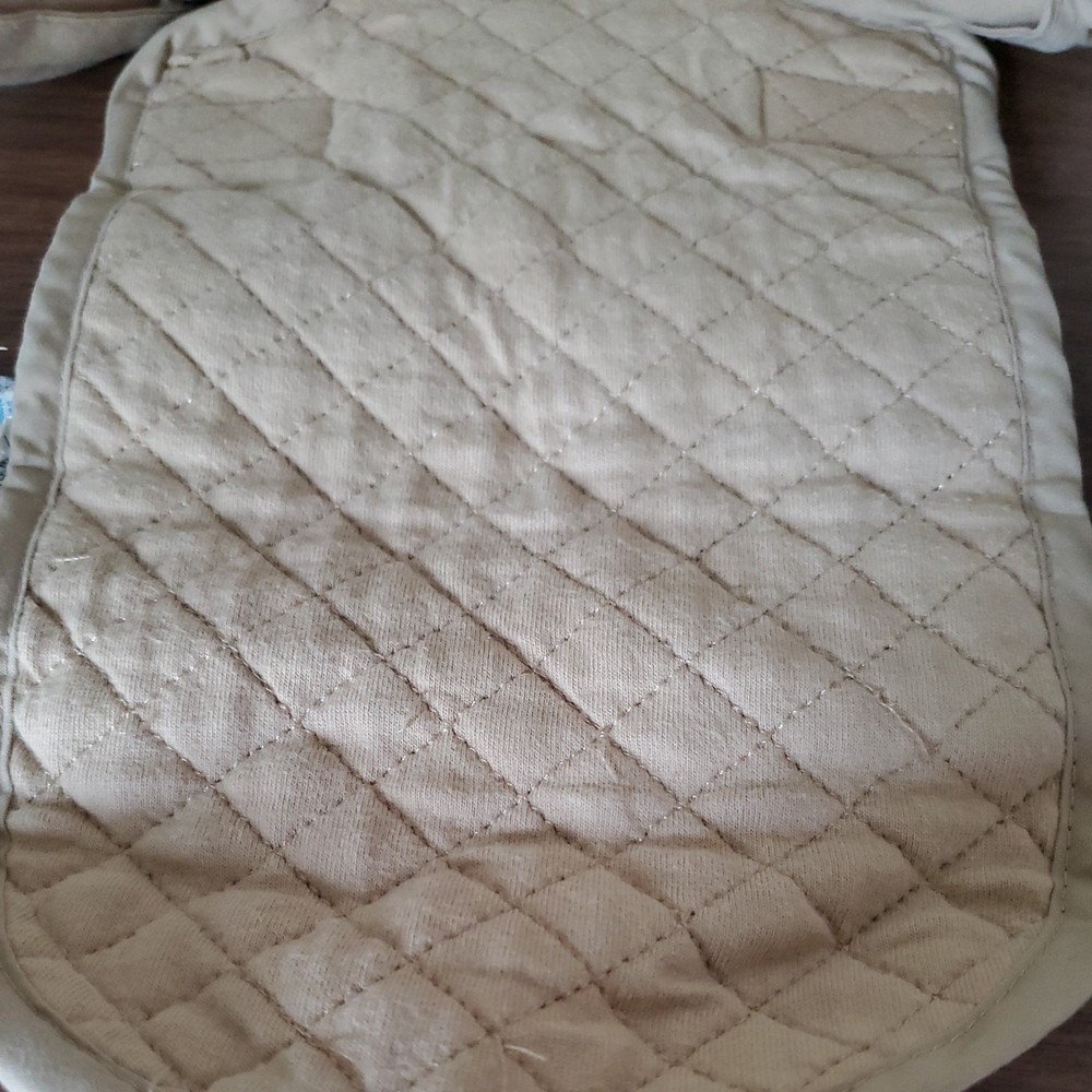 Double Headrest Support For Baby - beige