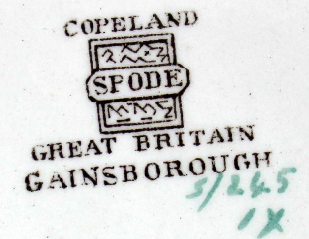 Spode Gainsborough Teapot S245 TINY CHIPS ON LID