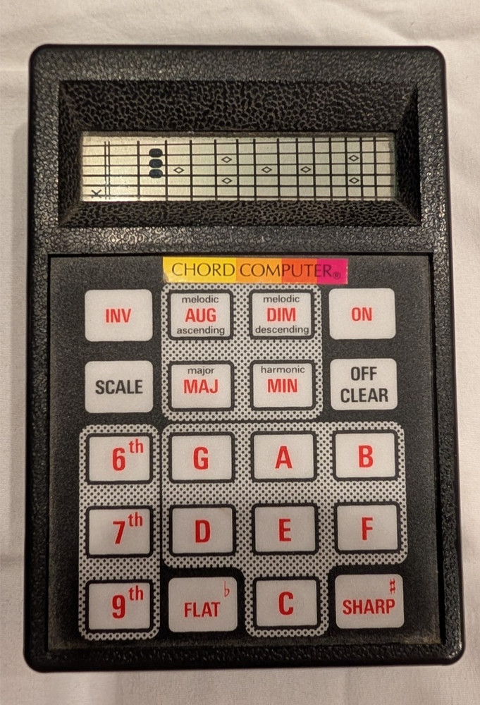 Banana Chord Computer Model CC-1 in Box TESTED UK