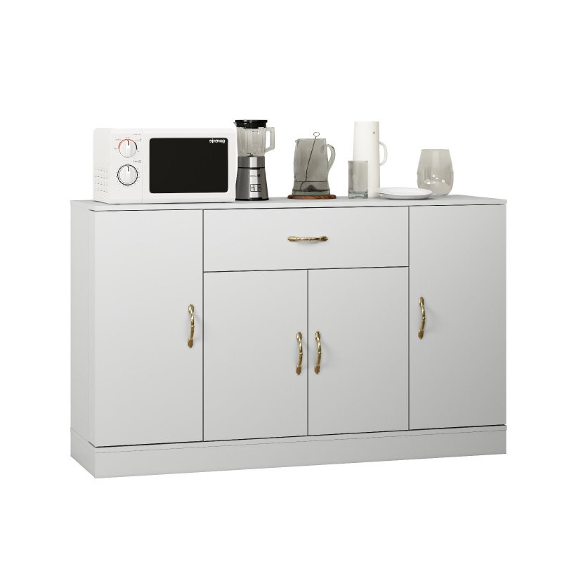 55" Sideboard Buffet Cabinet Coffee Bar W/ Storage 1 Drawer+4 Doors for Kitchen