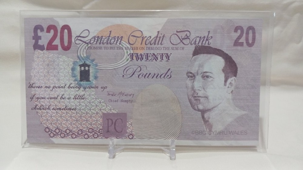 Doctor Who - Phil Collinson Prop Bill