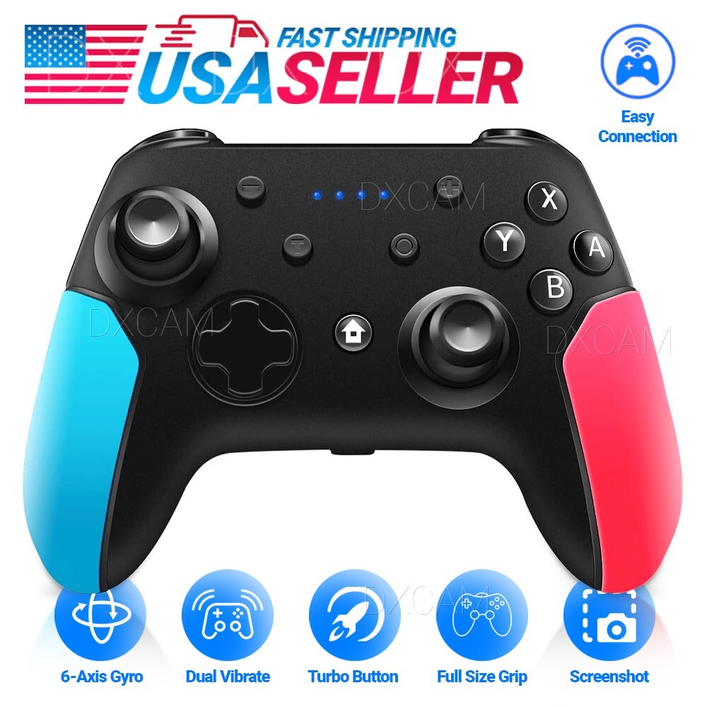 Pro Wireless Controller Gamepad Dual Vibration For Nintendo Switch / OLED / Lite