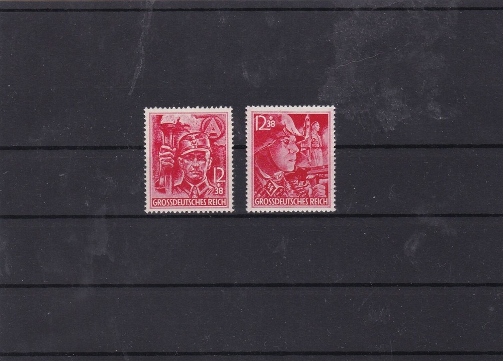 germany third reich 1945 mnh stamps cat £110  ref 7597