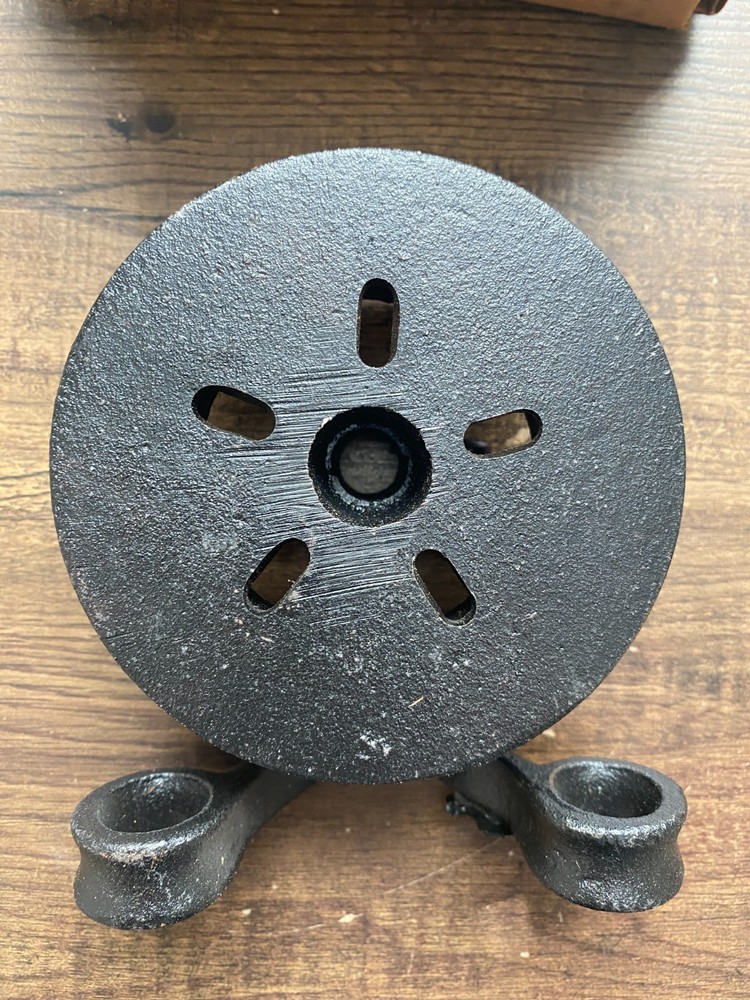 Babbit Cast Iron Adjustable Socket Rim with Chain Guide 2-4 Diameter Size 0