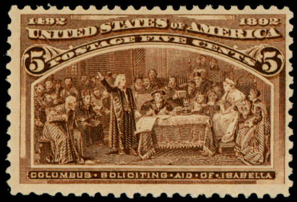 US Scott 234 Mint Never Hinged Fine-Very Fine++ SCV $150.00
